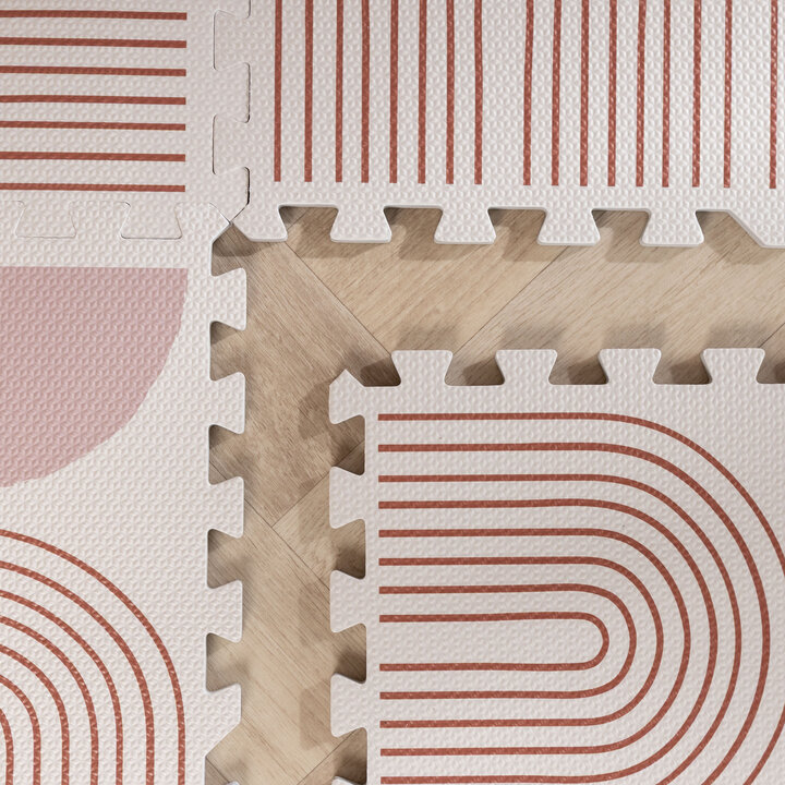 Foam Puzzelmat - Alfie Arches Creme/Multicolor