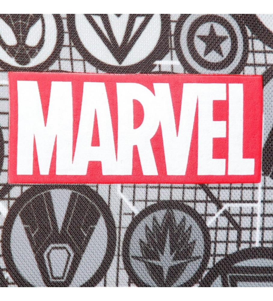 Disney Mochila Escolar Avengers Heroes  adaptable a carro negro -30x38x12cm-