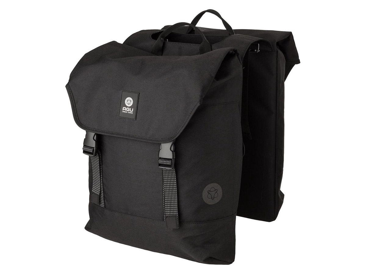 AGU Dwr Urban dubbele fietstas - Black