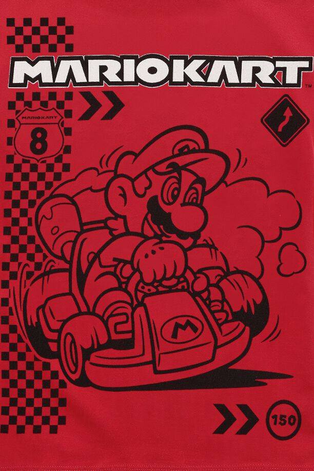 Enfants - Kart Champion | Super Mario T-Shirt Manches courtes