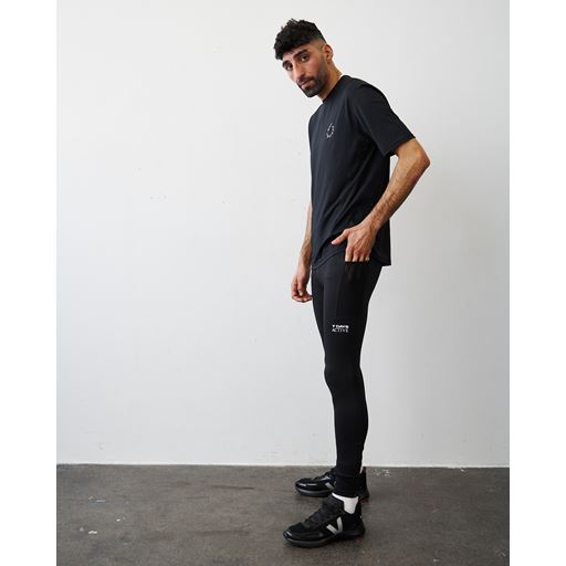 7 DAYS Active Training T-shirt, Black, L