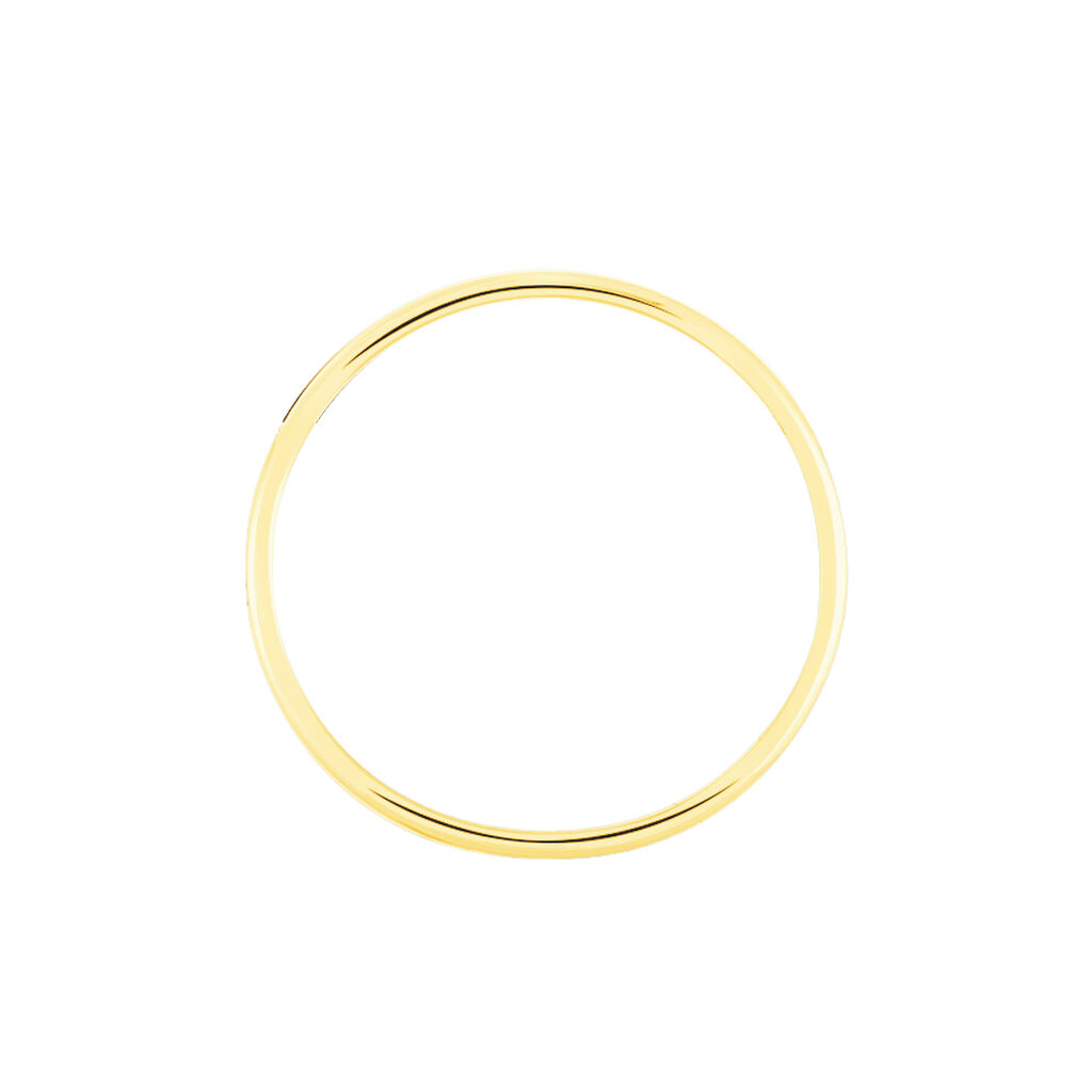 Alliance Meredithe Demi Jonc Classique Or Jaune