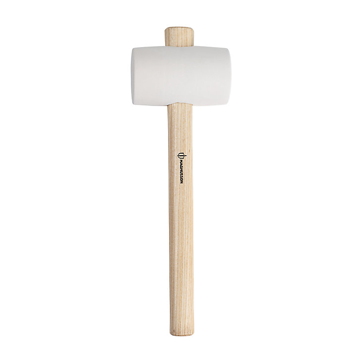 Maillet caoutchouc à poignée Magnusson 453g blanc