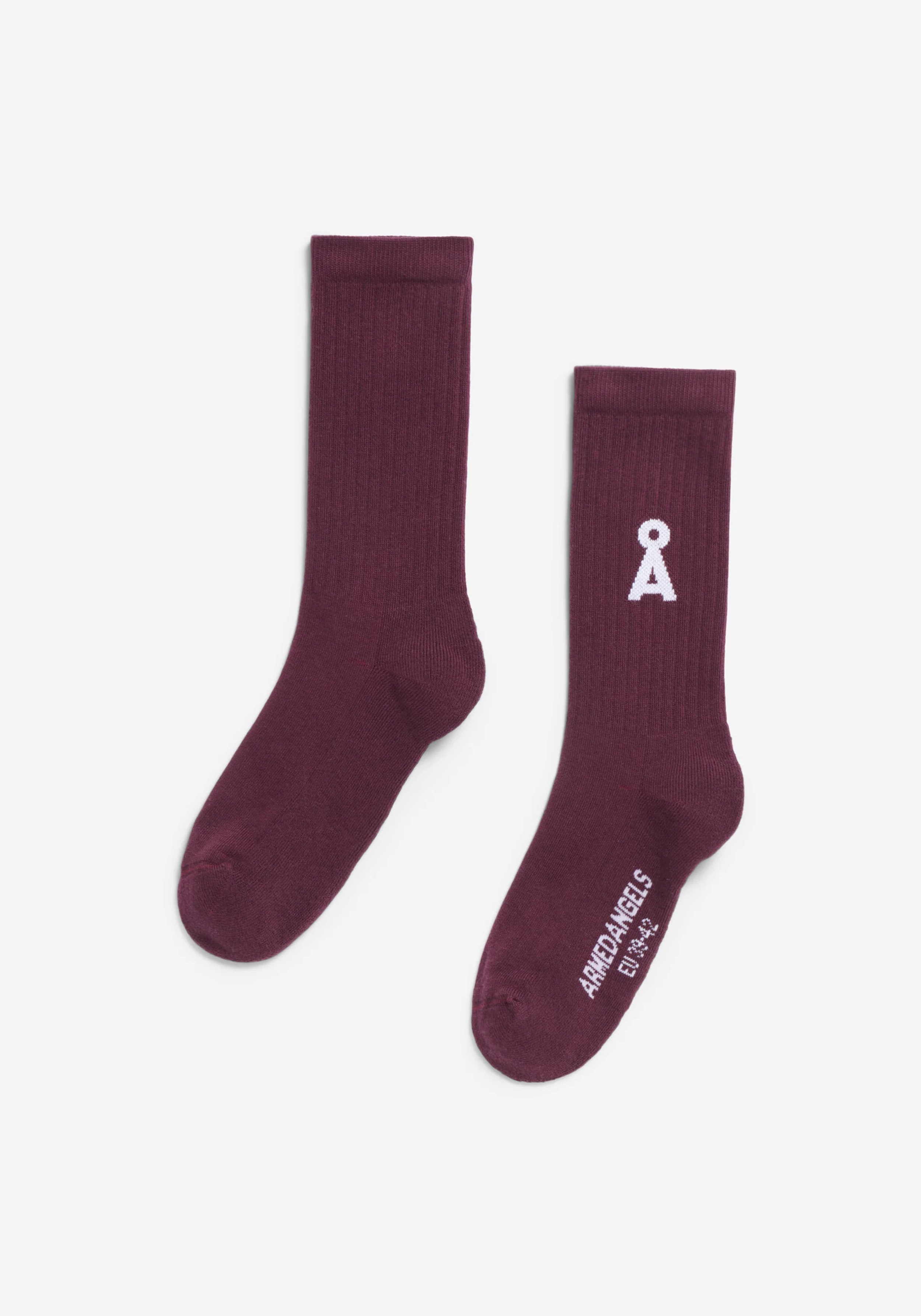 Armedangels Socken Saamus Bold Dark Cranberry