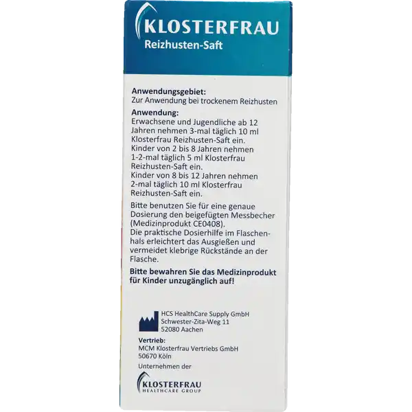 Reizhusten Saft bei trockenem Reizhusten