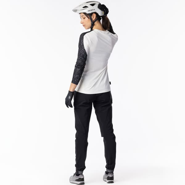 Maillot VTT SCOTT TEE W'S TRAIL CONTESSA SIGN. LS WHITE