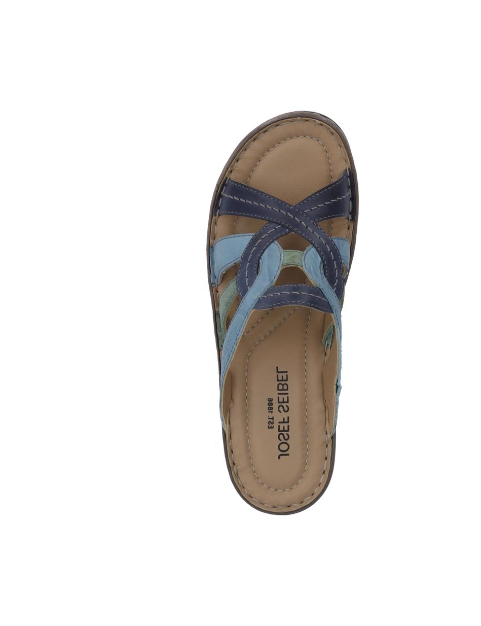 Clog Catalonia 01, dunkelblau-multi