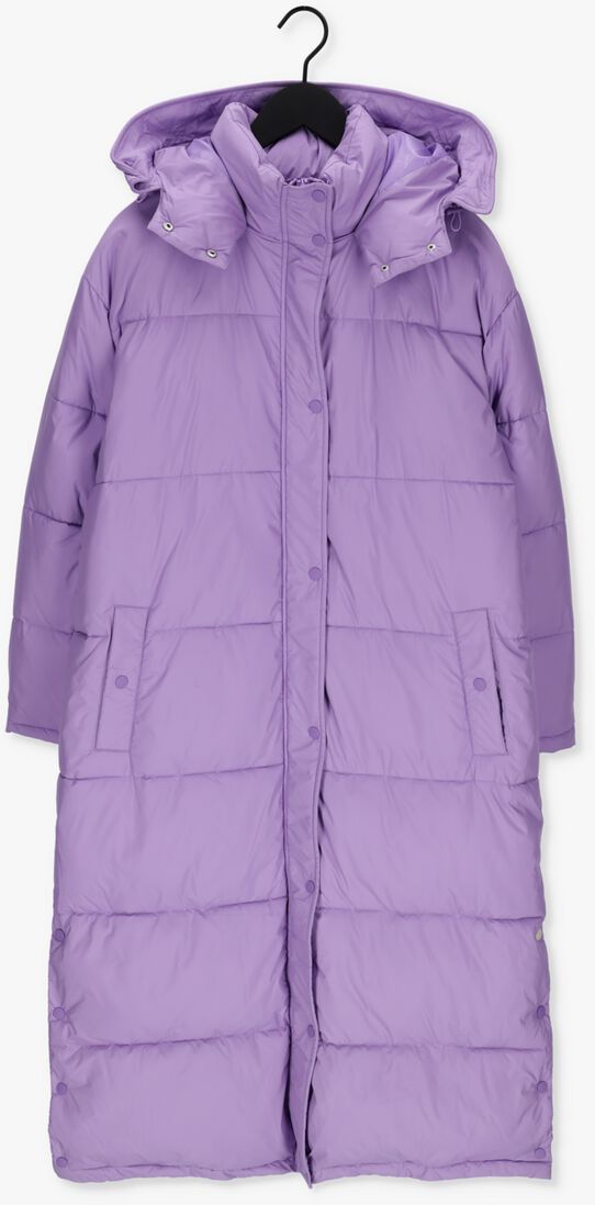NOTRE-V lila notre-v gewatteerde jas puffer long