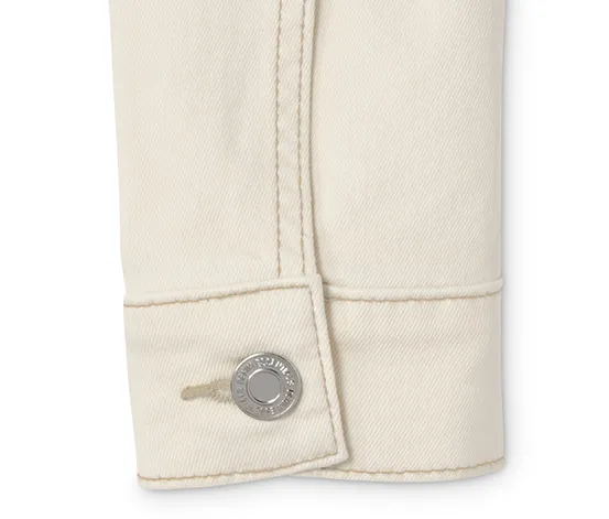 Jeansjacke, cremeweiß