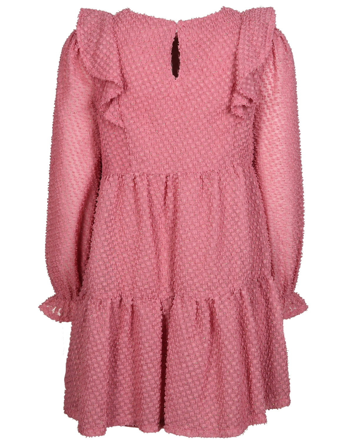 Langarm-Kleid PLUMETI in orchidee