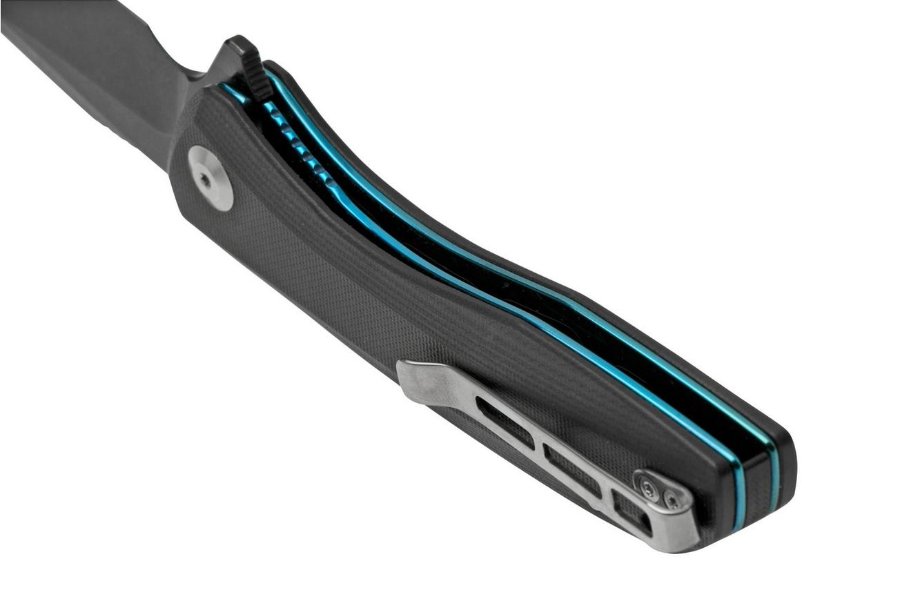 Civivi Baklash C801H Blackwashed, Black G10 zakmes
