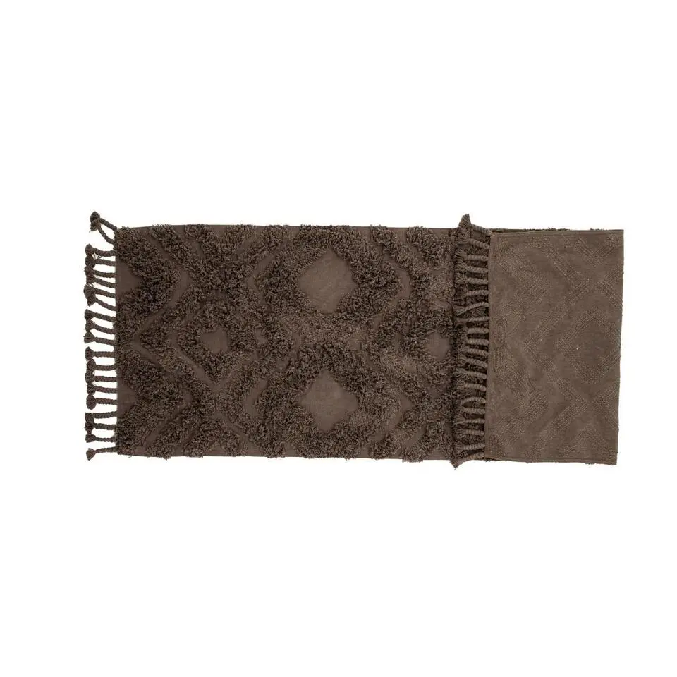 Svea - Dario vloerkleed - 70 x 200 cm - bruin