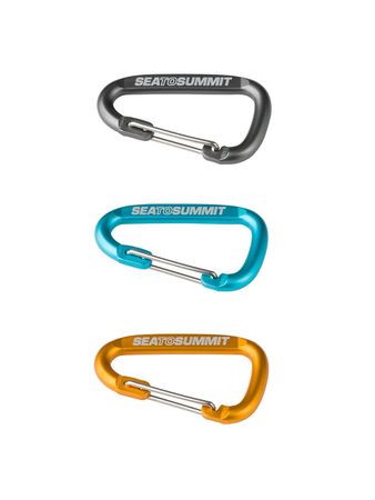 Multifunktions-Karabiner SET  multicolor  Klein, 3er Set