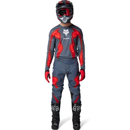 Pantalon cross Fox 360 VOLATILE PANT 2024 - Gris / Rouge