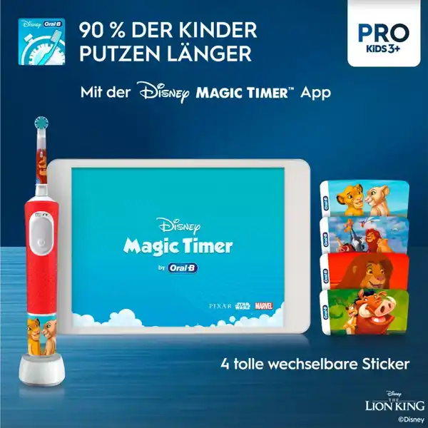 Elektrische Zahnbürste Vitality Pro 103 Kids König der Löwen