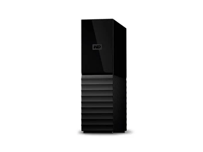 WD My Book WDBBGB0120HBK - Harddisk - krypteret - 12 TB - ekstern (stationær) - USB 3.0 - 256-bit AES - sort