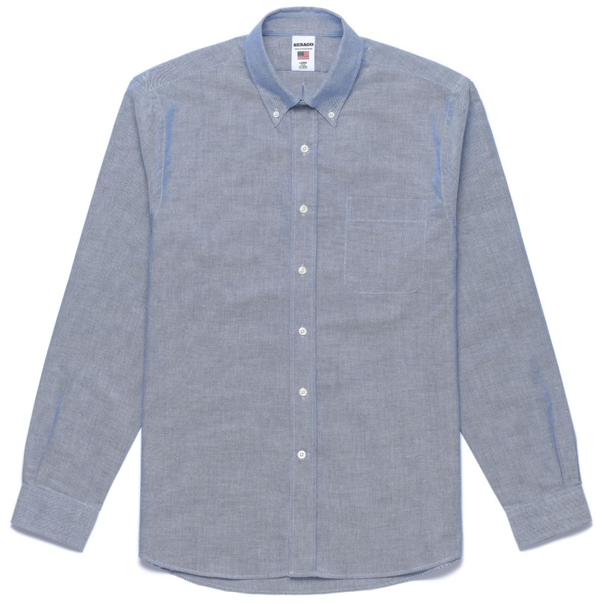 WHALEBACK BLUE NEBULAS-CHEMISE SEBAGO HOMME