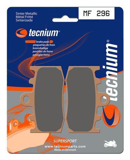 Plaquettes de freins Tecnium Performance métal fritté - MF296