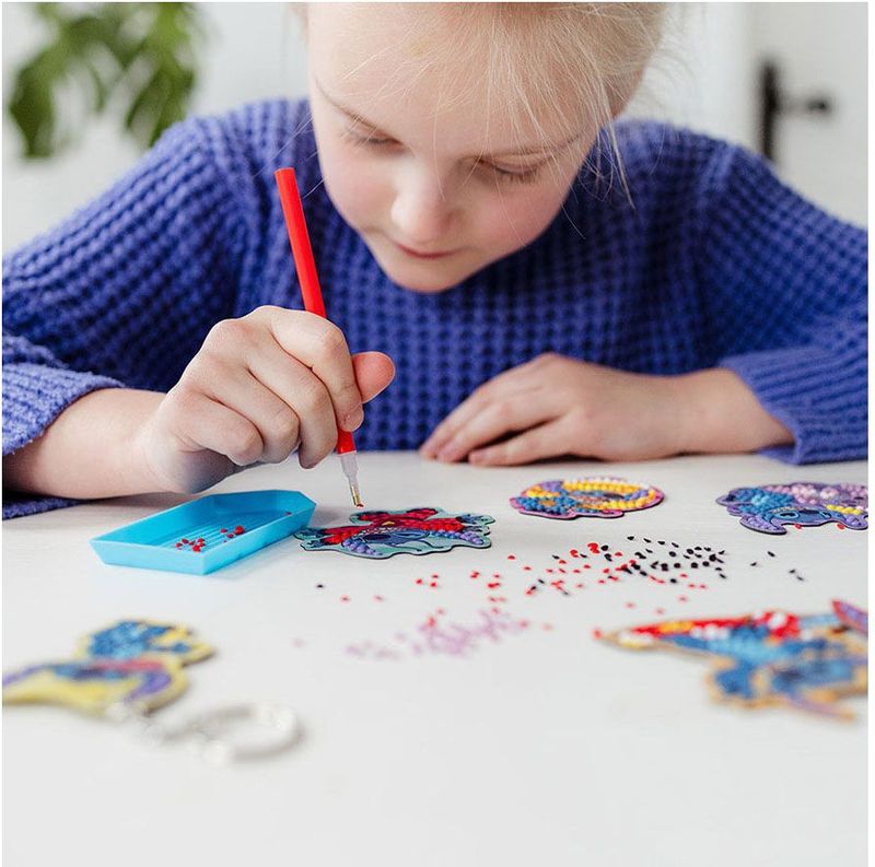 Totum - Disney Stitch - Diamond Painting Magneten - Creatieve Set