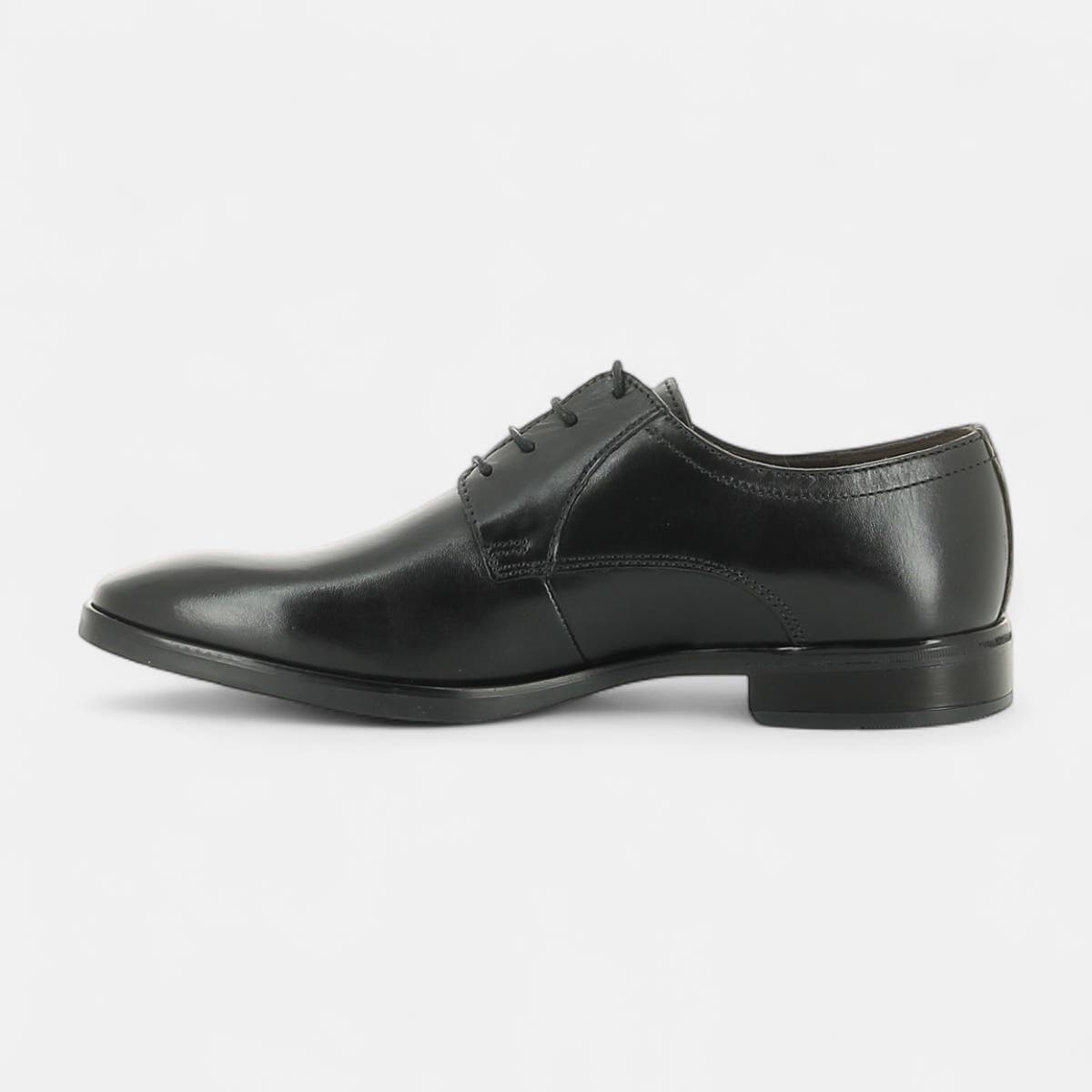 Derbies Homme en cuir noir