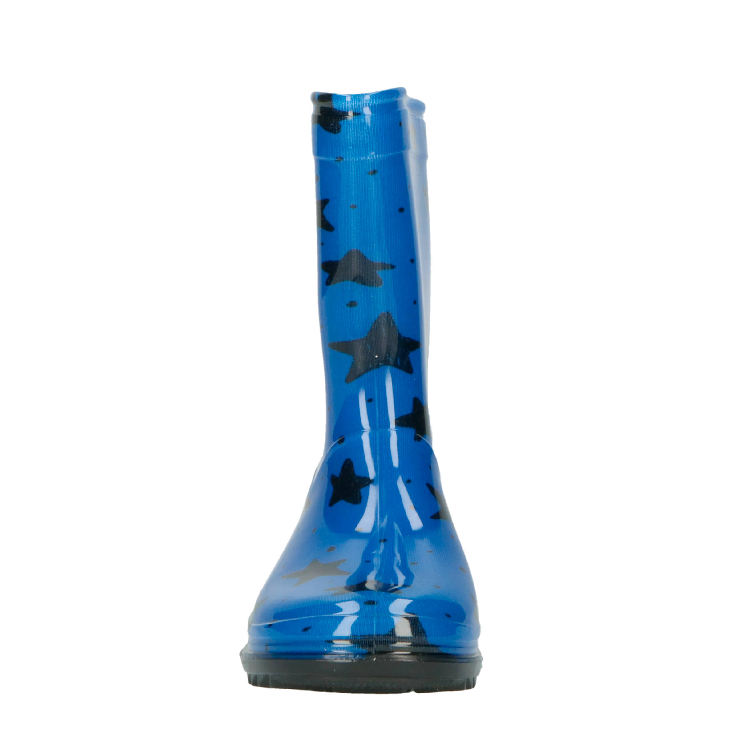 XQ regenlaarzen blauw/zwart