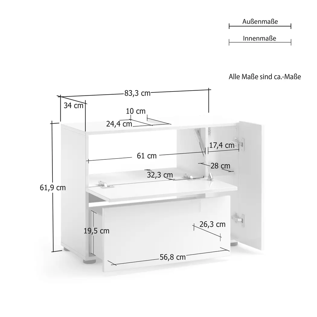 Waschbeckenunterschrank Mister