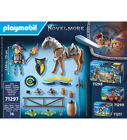 Playmobil Novelmore - ?velsesplads - 71297 - 36 Dele