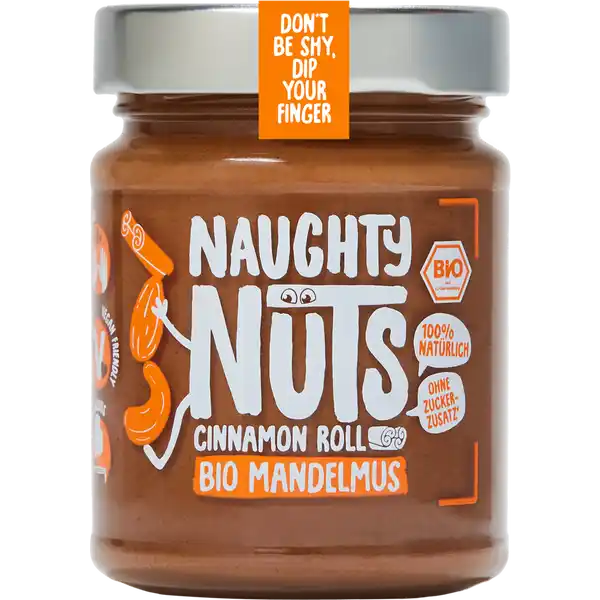 Bio Mandelmus Cinnamon Roll