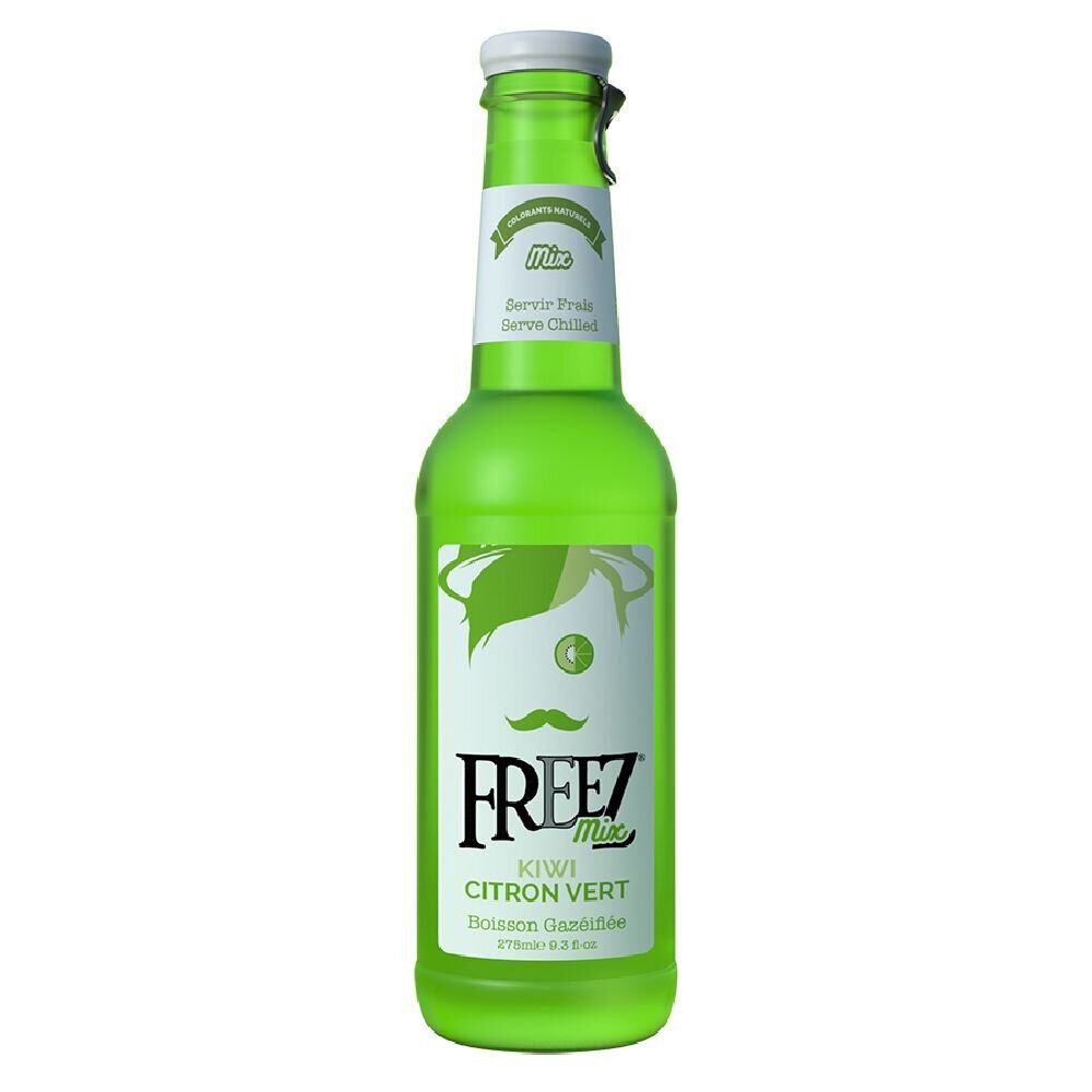 Boisson gazeuse Freez kiwi citron vert 27,5cl