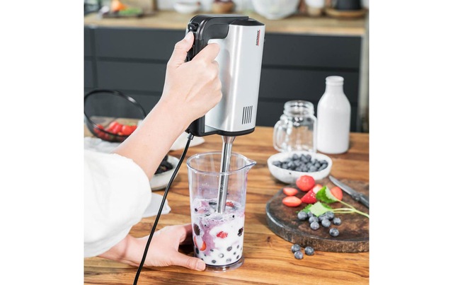 Gastroback Handmixer »Design Pro Silberfarben Schwarz« 500 W