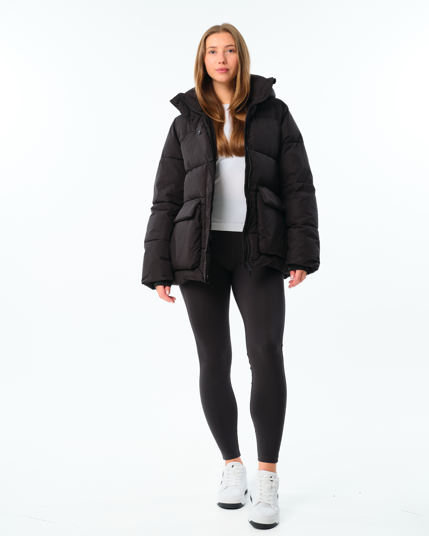 LEVITY Holly Puffer Jacket Black