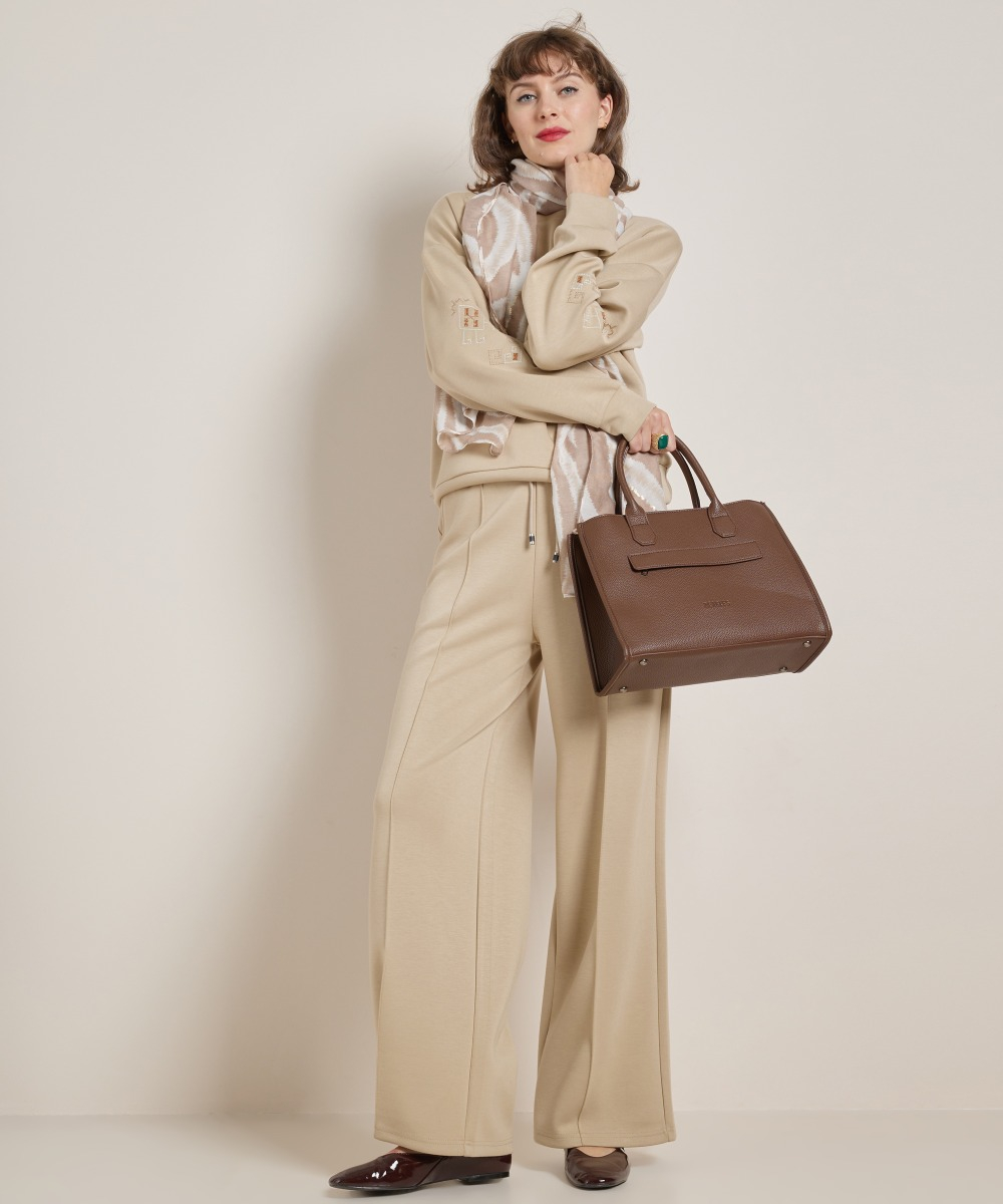 wide fit broek extra zacht