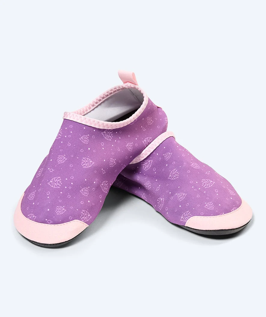 Watery badesokker til børn - Seadon - Atlantic Purple