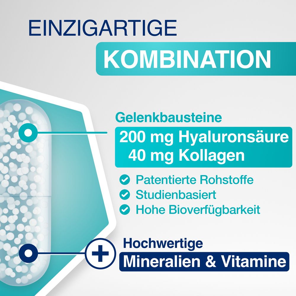 GELENCIUM® Hyaluron und Kollagen