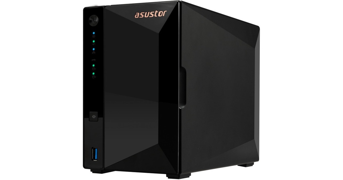 AsustorDrivestor 2 Pro Gen2 nas  (Zwart, USB)