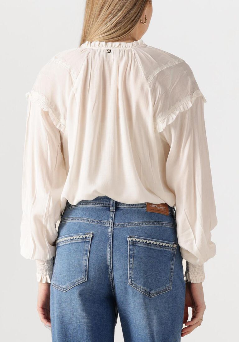 gebroken wit mos mosh blouses mmmarb sansa emb blouse