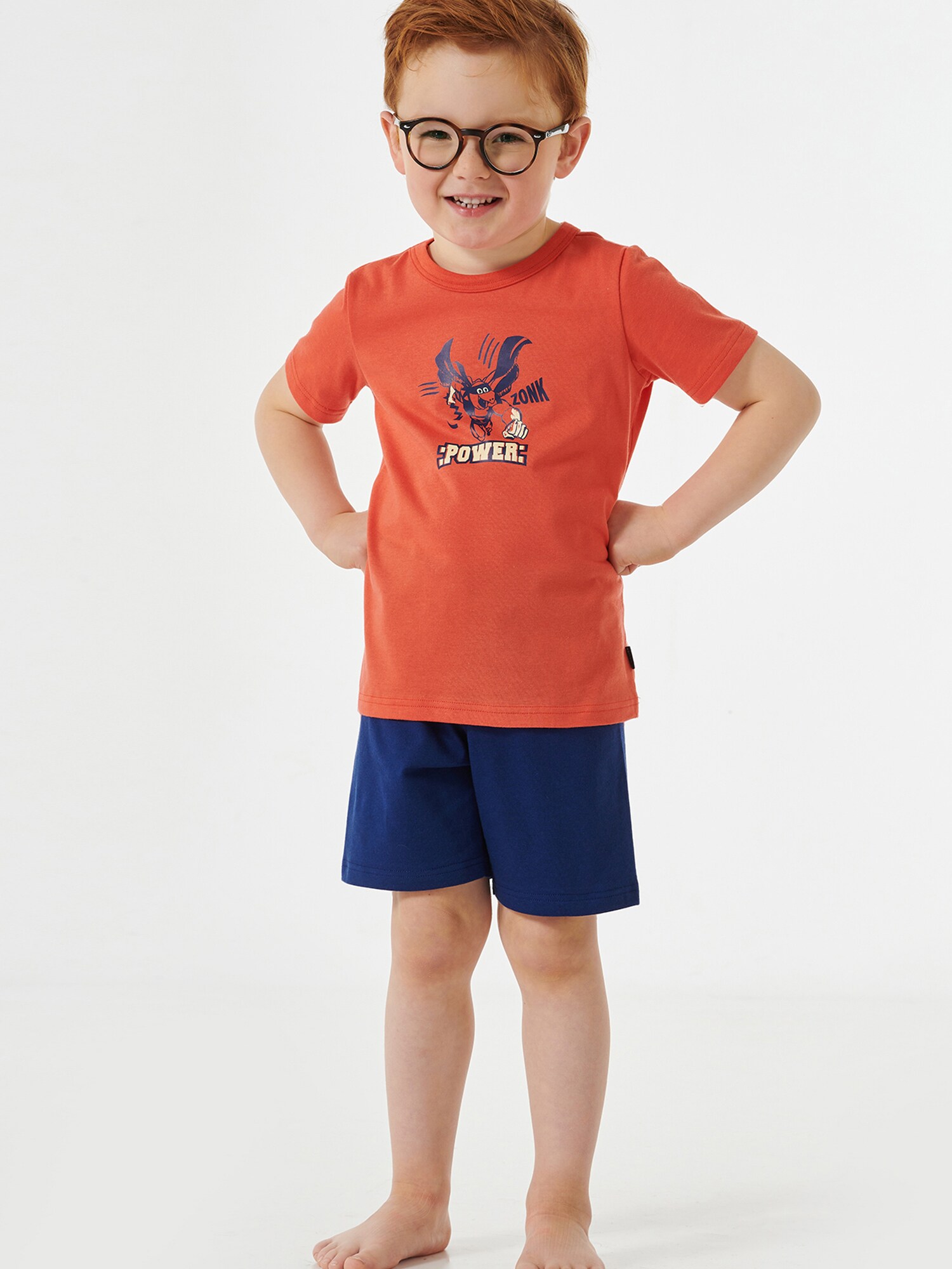 Schiesser Jungen Pyjama Natural Love Organic Cotton 1er-Pack