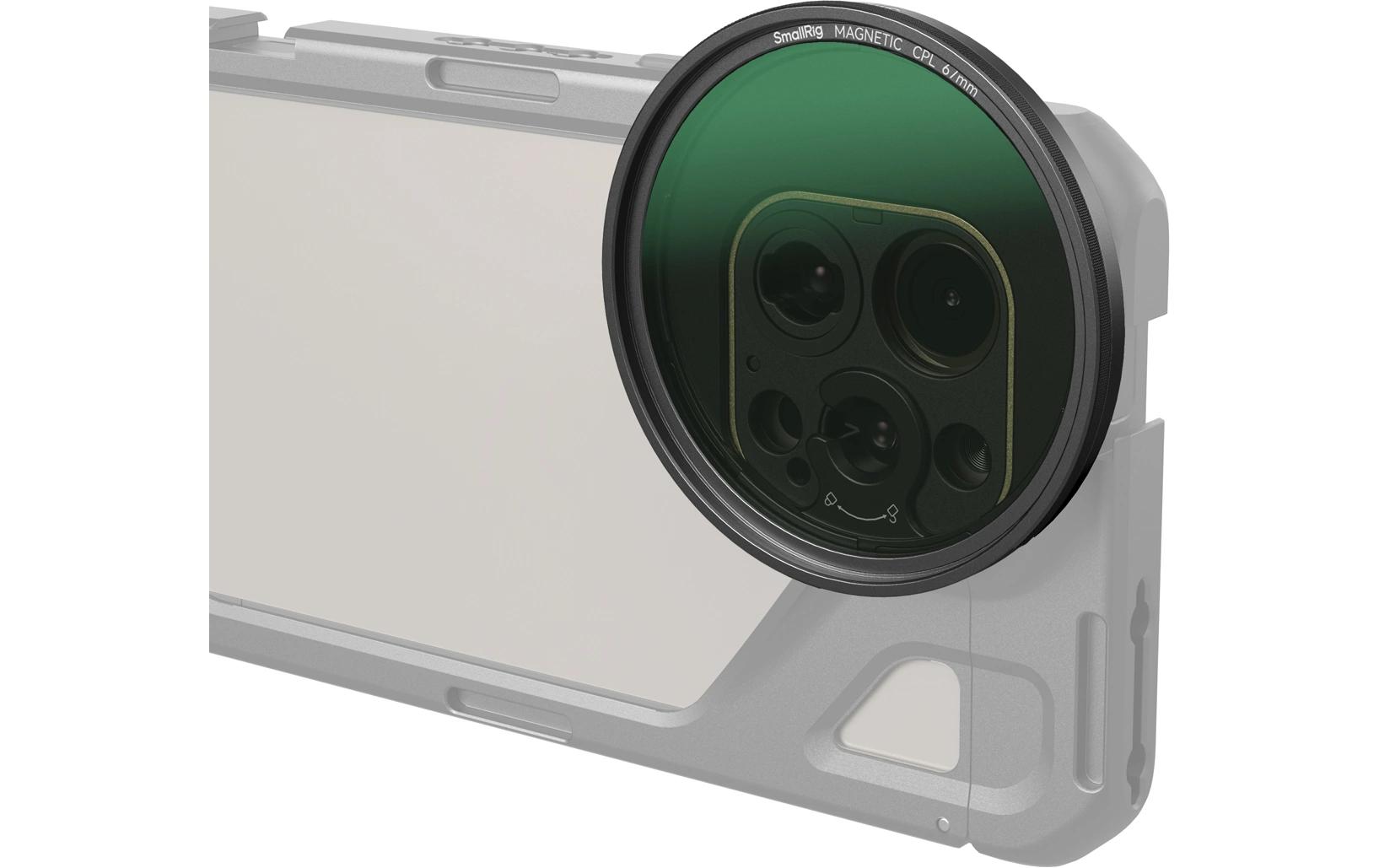 Aufsteckbarer CPL-Filter (67 mm) mit M-Mount-AdapterFür mobile Filmemacher