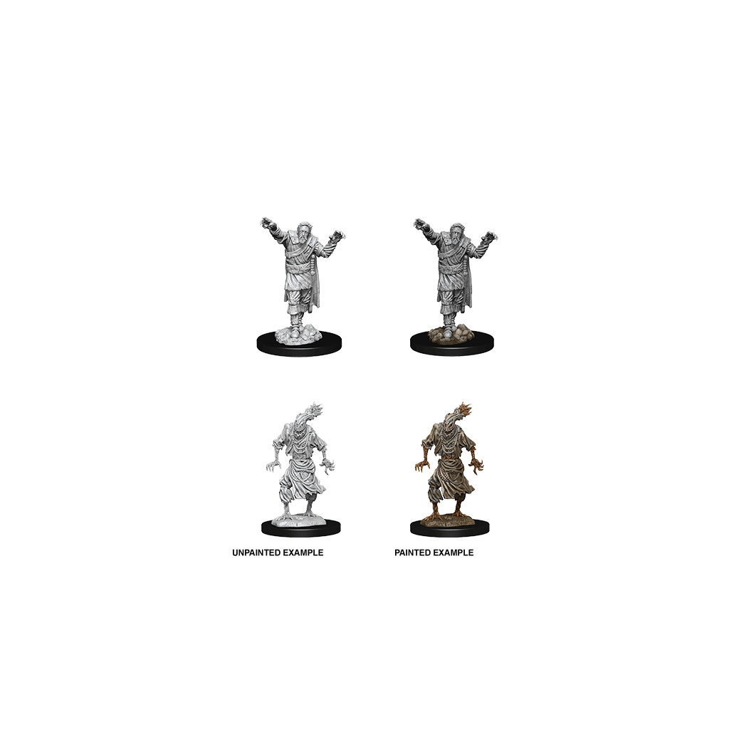 D&D Nolzur's Marvelous Unpainted Miniatures: Scarecrow & Stone Cursed