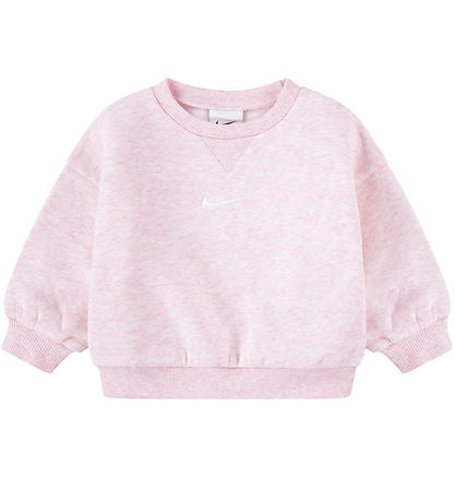 Nike Sweatset - Sweatshirt/Jogginghosen - Pink Schaumstoff Heath