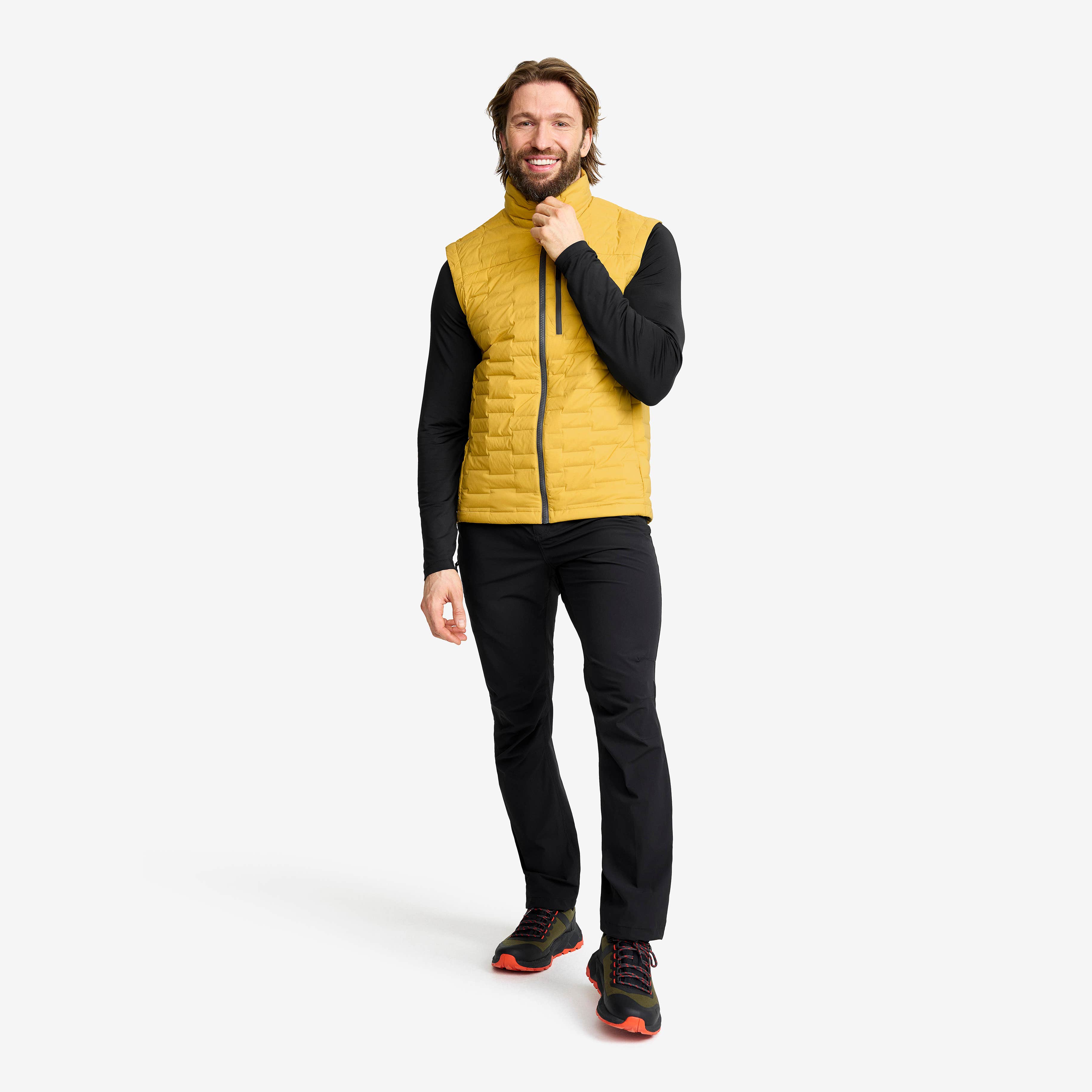 Flex Stretch Down Vest Herre Sauterne