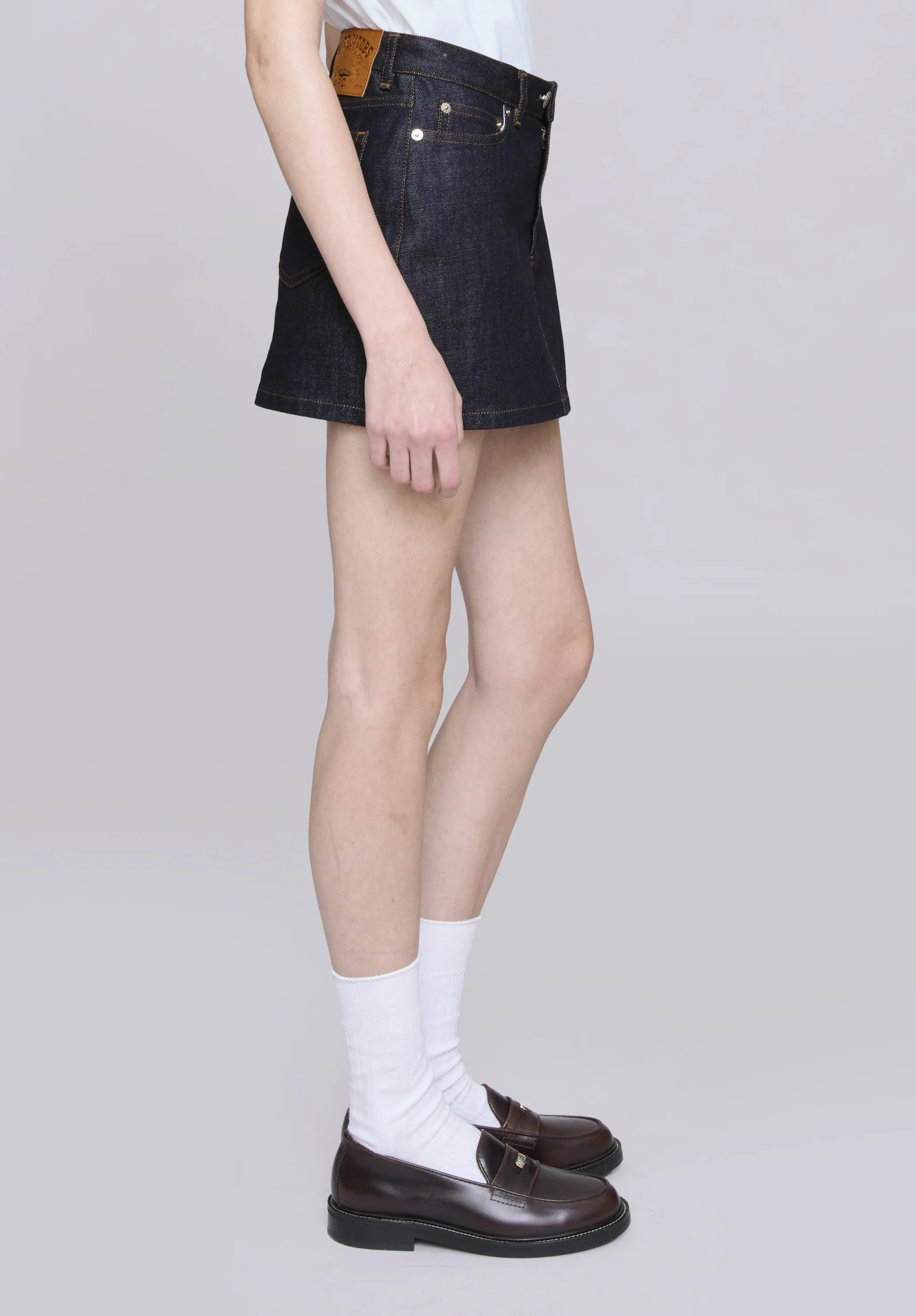 mini skirt - Indigo