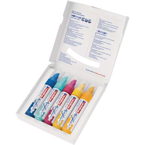 edding® 5000 Acrylmarker 5er-Sets