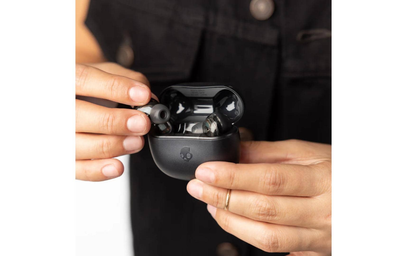 True Wireless In-Ear-Kopfhörer Rail ANC Weiss<br>True-Wireless-Earbuds mit aktiver Geräuschunterdrückung
