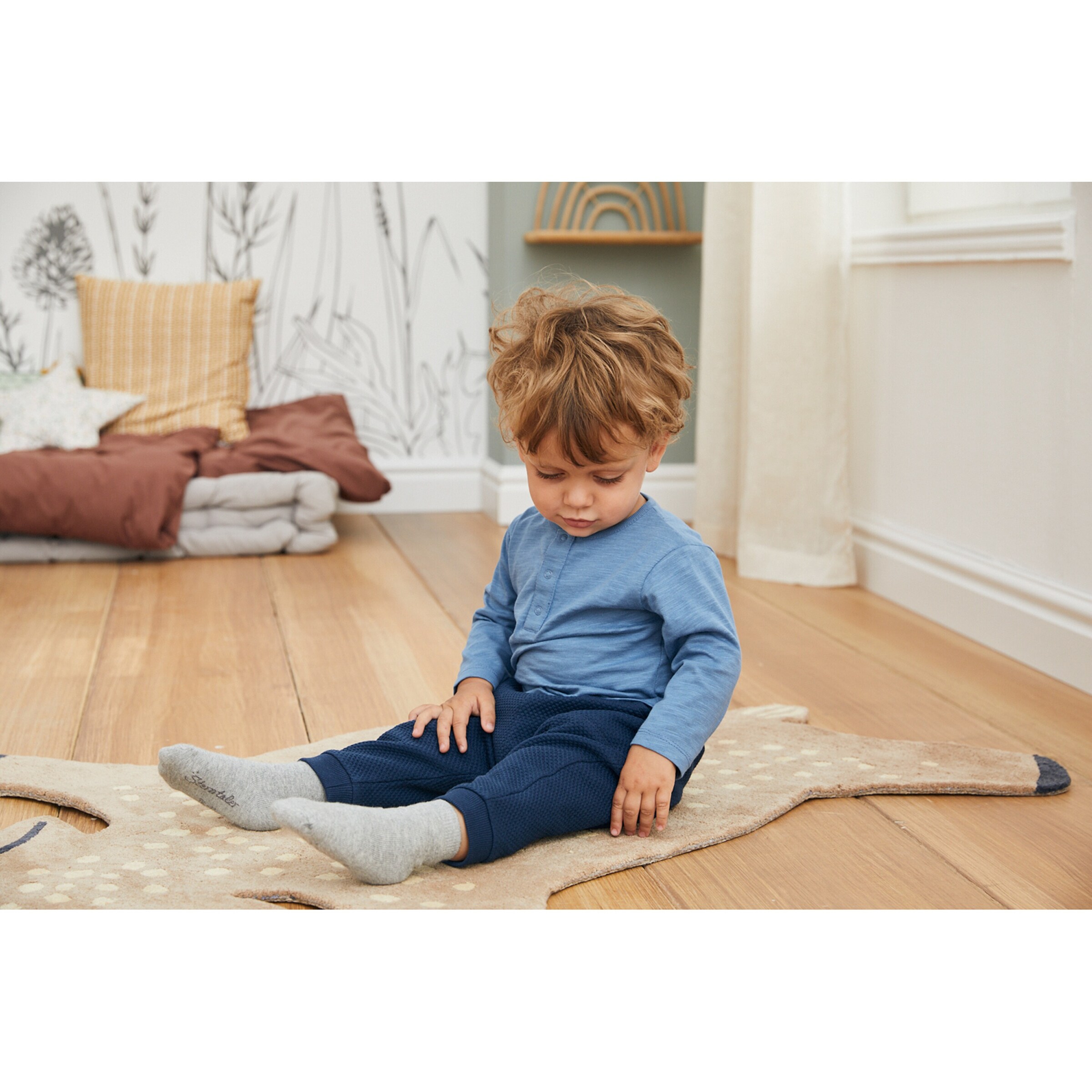 Lilletots - Boys Story Shirt langarm Henley