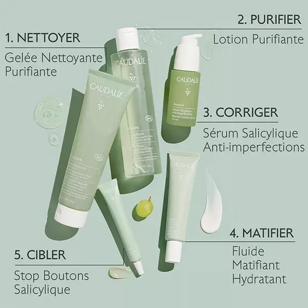 Loção Purificante Vinopure da Caudalie 400ml