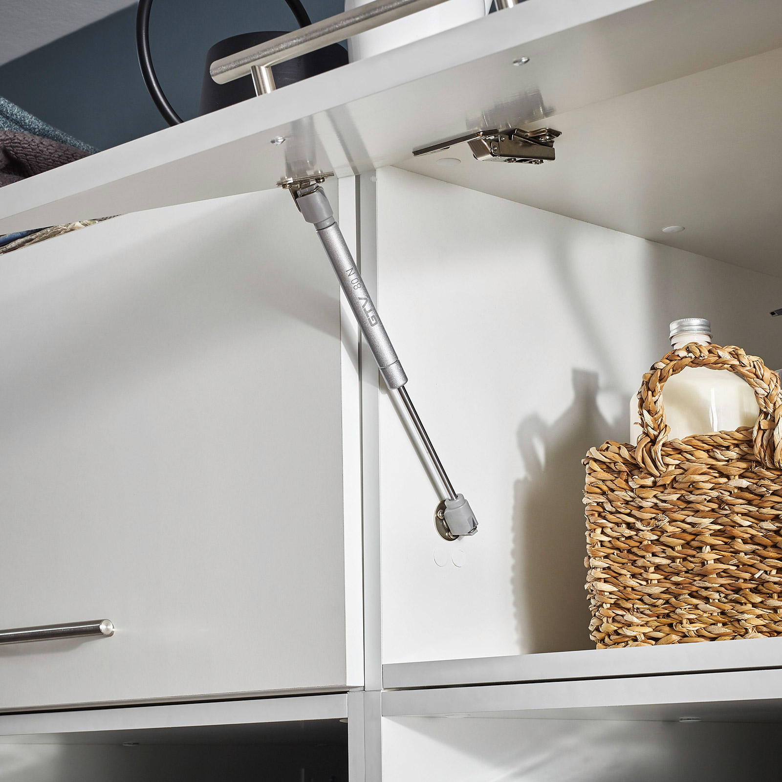 Aufsatzschrank - weiß - SoftClose - 68 cm