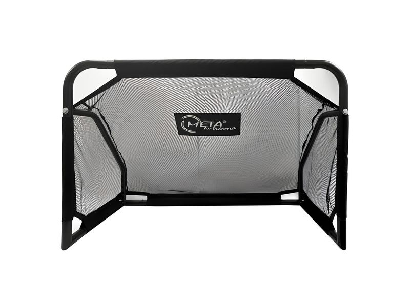Meta-tu-Victoria Fussballtor 240 x 120 cm Schwarz Das Profi-Tor für Freizeit und Training