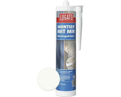 Lugato 'Montier' met Mir montagelijm wit 450 g
