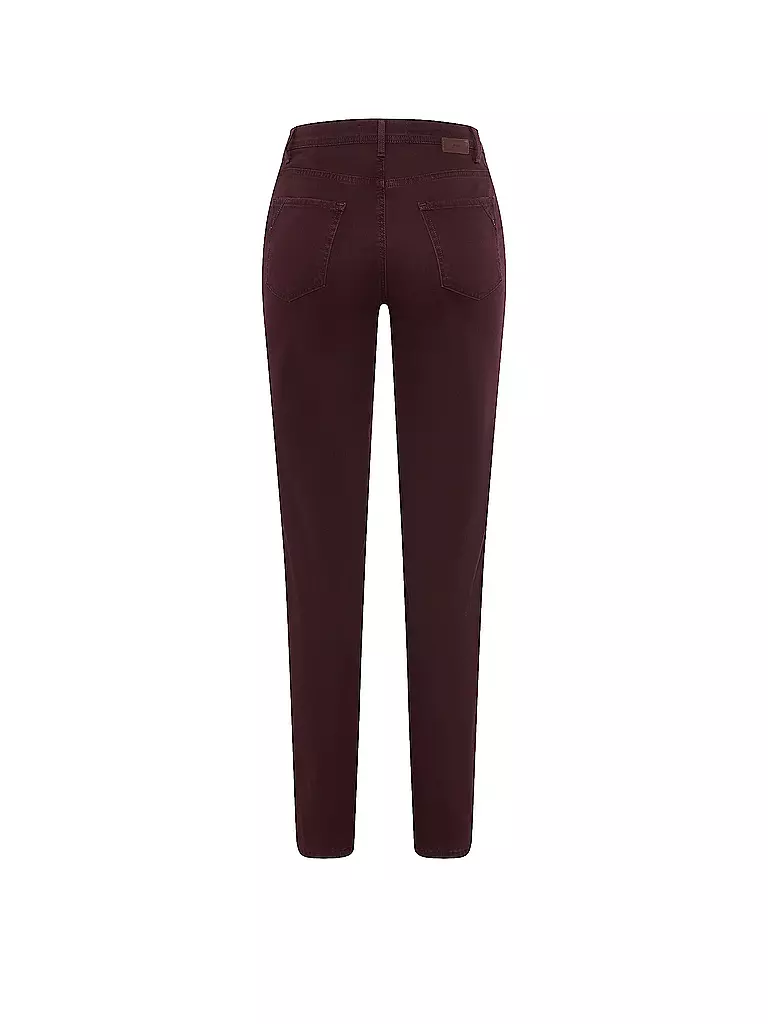BRAX Hose Straight Fit MARY  dunkelrot